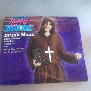 Halloween costume Drunk Monk